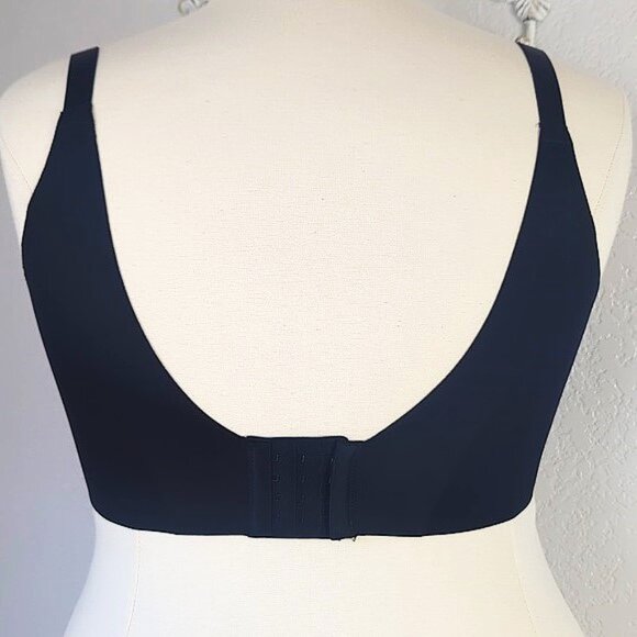 Soma 40DD Bra Vanishing Back Full Coverage Underwire Black T-Shirt Bra - Picture 2 of 3